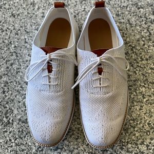 Men’s White Cole Haan FlyKnit Dress Shoes